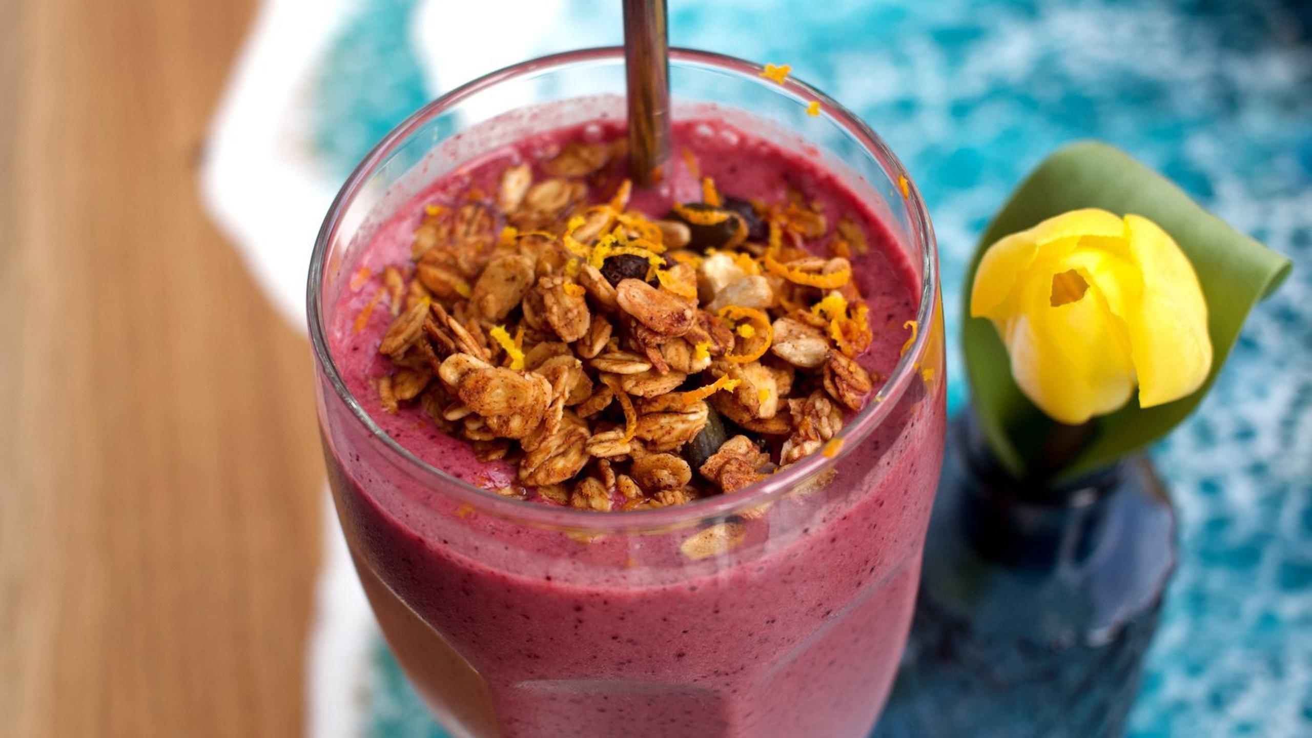 Smoothiew flower
